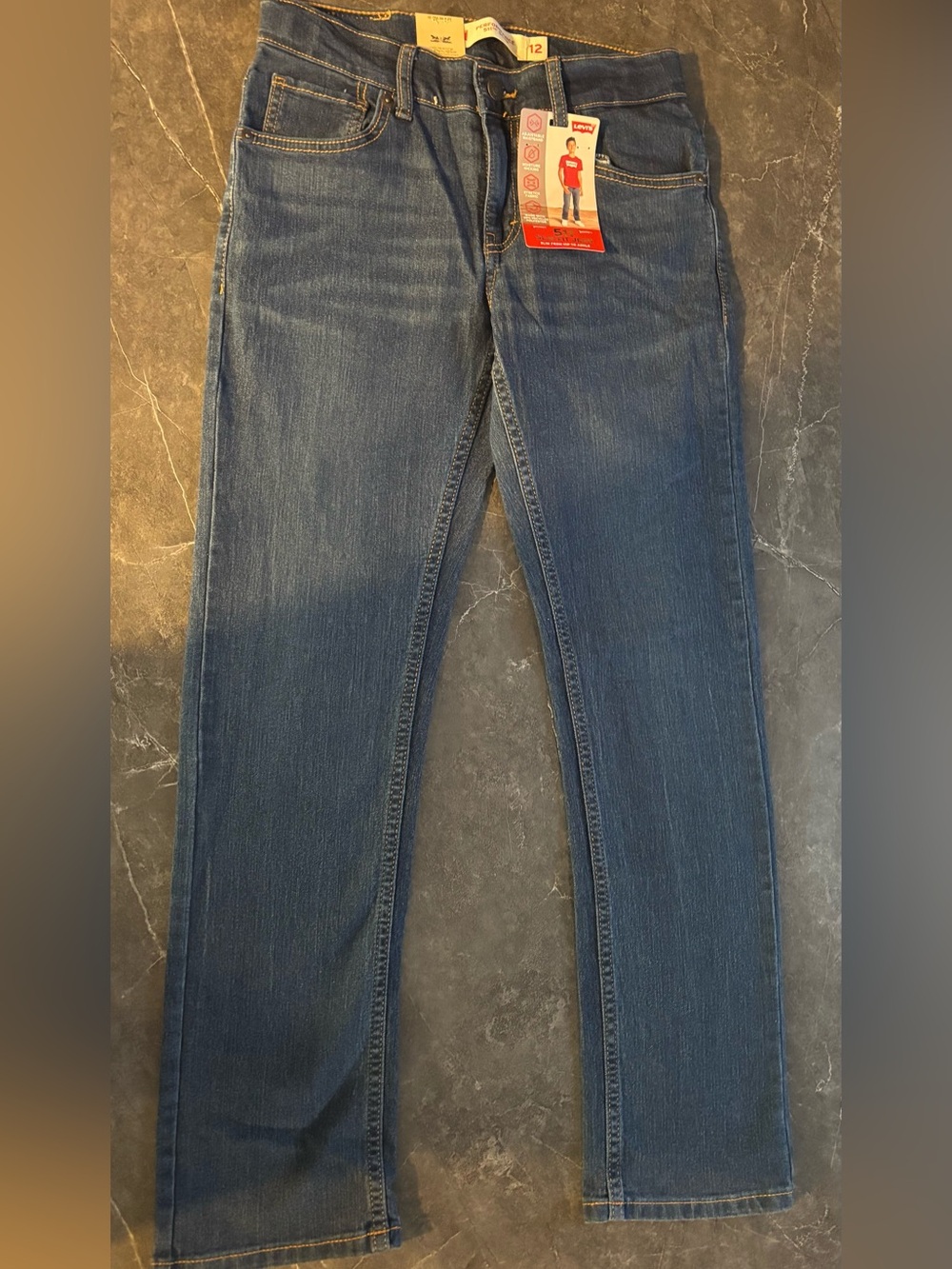 Kids Blue Jeans - Classic Straight Fit